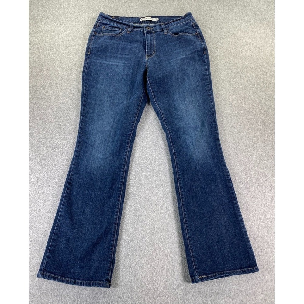 Levi's 515 Boot Cut Jeans Womens 10 (30x31) Dark Wash Mid Rise Cowgirl Western